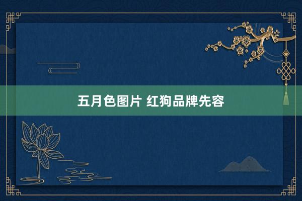 五月色图片 红狗品牌先容