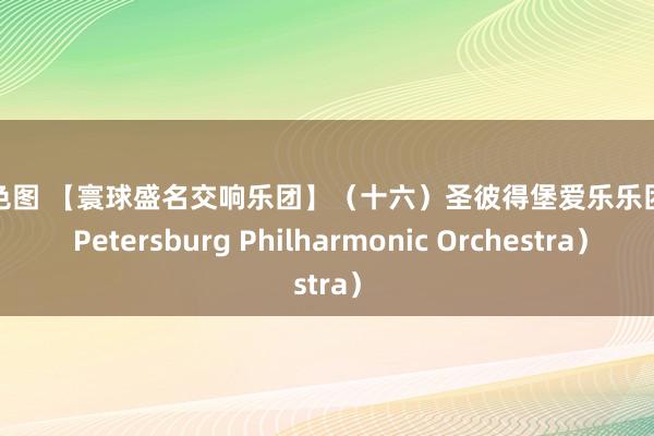 五月色图 【寰球盛名交响乐团】（十六）圣彼得堡爱乐乐团（St Petersburg Philharm
