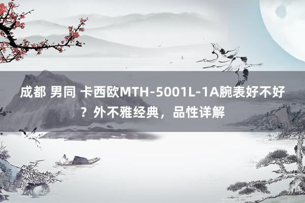 成都 男同 卡西欧MTH-5001L-1A腕表好不好？外不雅经典，品性详解
