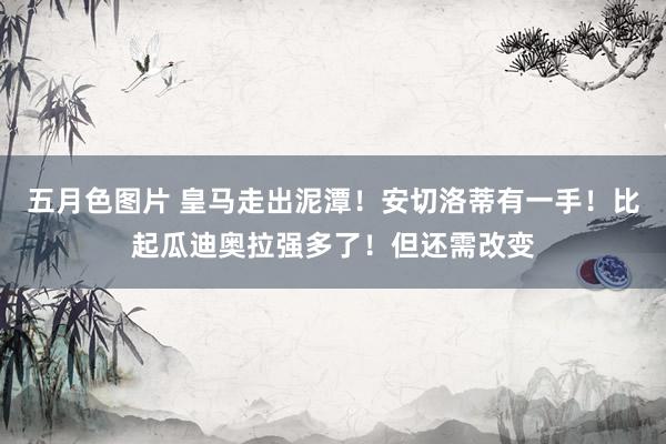 五月色图片 皇马走出泥潭！安切洛蒂有一手！比起瓜迪奥拉强多了！但还需改变