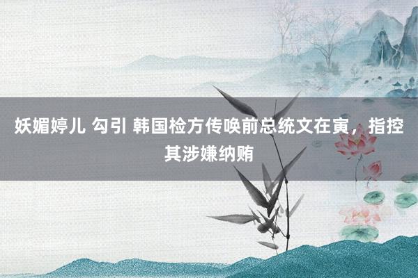 妖媚婷儿 勾引 韩国检方传唤前总统文在寅，指控其涉嫌纳贿