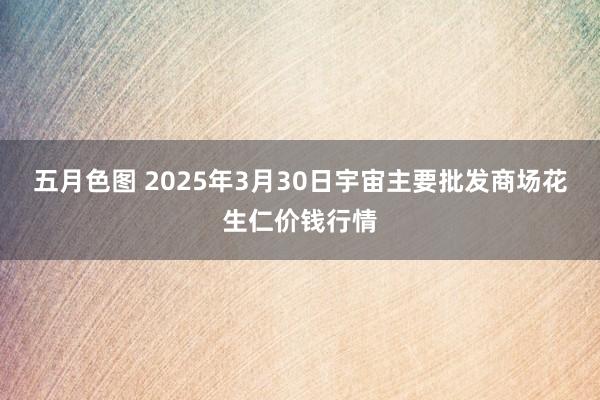 五月色图 2025年3月30日宇宙主要批发商场花生仁价钱行情