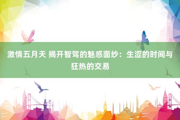 激情五月天 揭开智驾的魅惑面纱：生涩的时间与狂热的交易