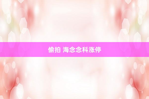偷拍 海念念科涨停